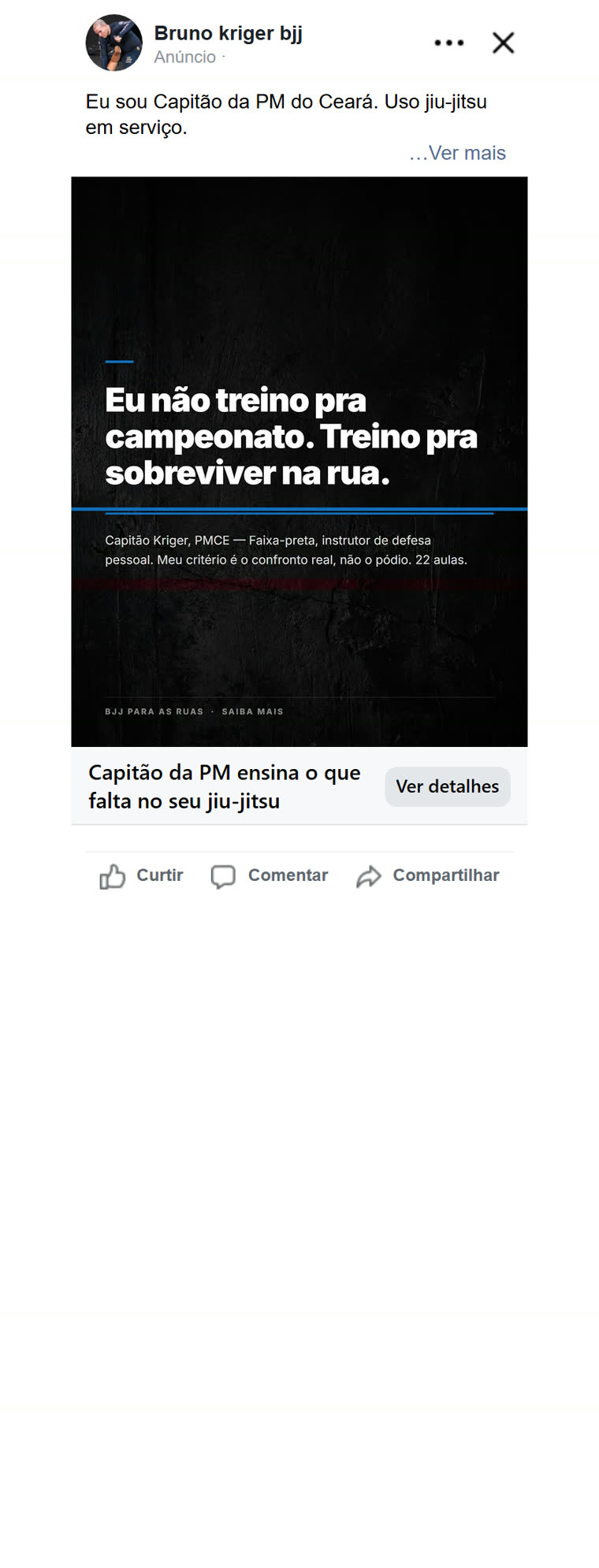 Anúncio no feed